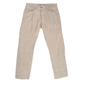 Alex Crane 100% Linen Pants Size 34